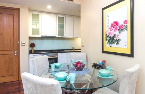 Yan Nawa Apartment | Serviced 2 Bed SCENIC SKY VILLAS with Pool and BTS