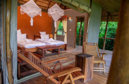 Kabale District House | Sharp Island Gorilla Lodge, Lake Bunyonyi