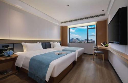 Guilin City Centre Hotel | Shengpin International Hotel Guilin Two Rivers and Four Lakes Elephant Trunk Hill Branch