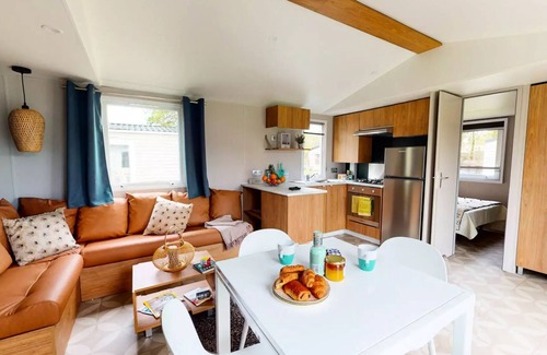 Mimizan-Plage House | Siblu - Mimizan The Beach * - Mobil home Wellness 3 hp Signature without air conditioning 8 people