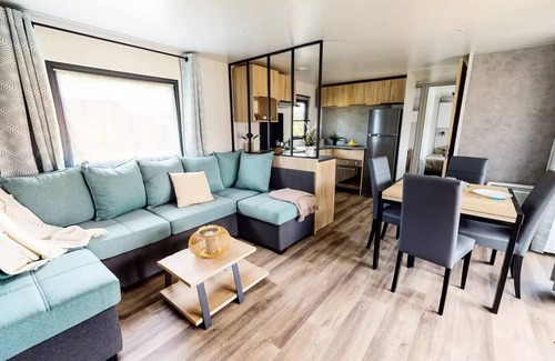Gastes House | Siblu – The Reserve * - Mobil home Serenity 3 hp Premium with air conditioning 8 people