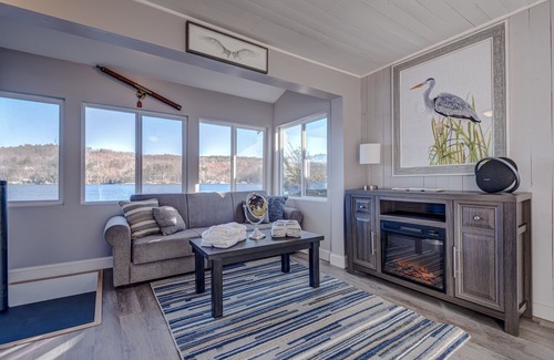 Alton Bay Condo | Siena/Venice waterfront private units (2) with 2 Docks!