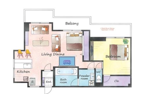 Shin-yashiki-cho Apartment | Sign Palace サインパレス