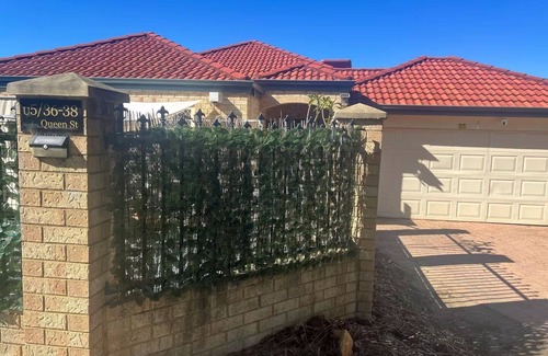 Bentley House | Simple cozy home Master room with private bathroom