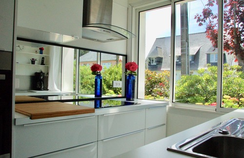Rotheneuf-Le Pont House | Single storey house with garden near beaches Nicet, Val, natural area Varde