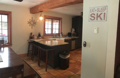 Winhall House | Ski Chalet on private 35 acre property with hot tub + stratton vip parking pass