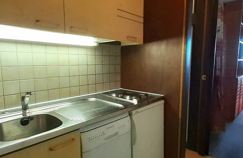 Aime Apartment | Ski-in/ski-out studio cabin, 4 pers, pets allowed, parking