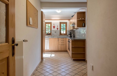 Obereggen House | Ski-In Vacation Home “Thaleralm” on the Alp with Mountain View, Terrace & Garden