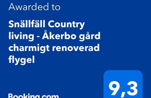 Kristinehamn House | Snällfäll Country living - Åkerbo gård charmigt renoverad flygel