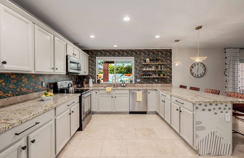 Raskin Estates House | Sonoran Soul: Luxe Scottsdale Retreat with Pool, Hot Tub & Game Room