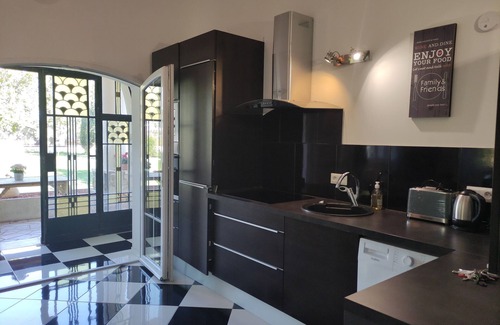 Sainte-Cecile-les-Vignes House | Spacious, air-conditioned mansion, Large private pool15x6, Large park.