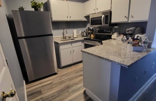 Weirs Beach Apartment | Spacious 2 Bdrm Condo Walking distance to Weirs Beach!