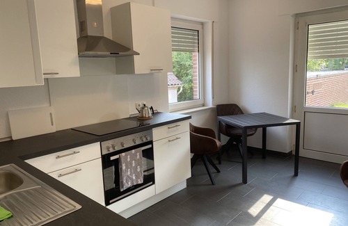 Wildeshausen Apartment | Spacious 2-room apartment on the first floor with sun terrace