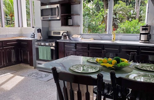 Omoa House | Spacious 2-story house with large green areas, swimming pool and close to the beach.