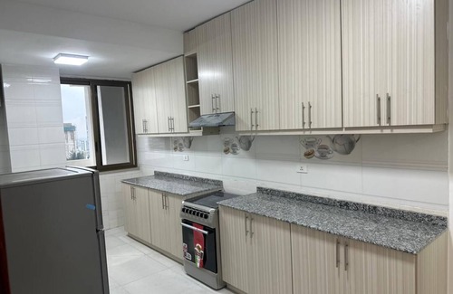 Kirkos Apartment | Spacious 3-bedroom apartment in pleasant Addis Ababa with fitness room
