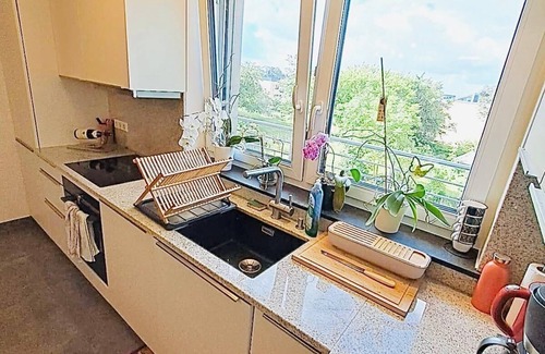 Kehlen Apartment | Spacious 3 Bedrooms with Garden View
