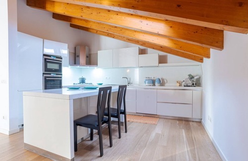 Cesana Brianza Apartment | Spacious and bright attic among 3 lakes with terrace