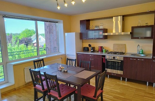 Kluoniskiai Apartment | Spacious & Cozy Apartment with Forest View