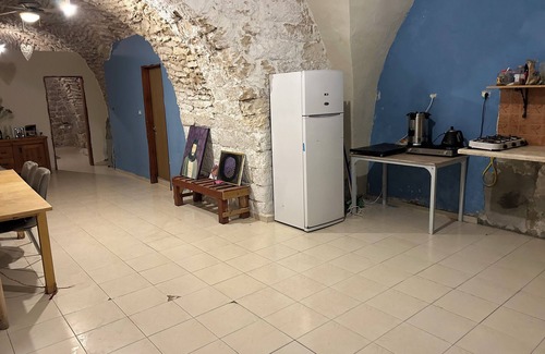 Safed Old City House | Spacious Family home with huge patio steps above HaAri and amazing view of Meron