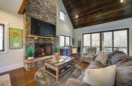 Glenville House | Spacious Glenville Home with Fire Pit and Lake Access