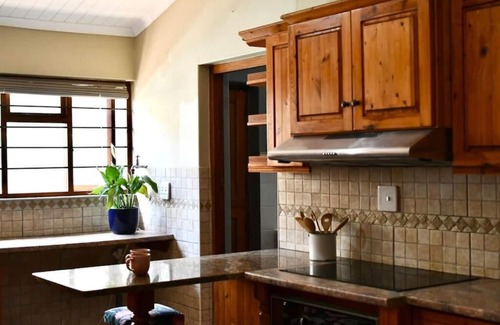 Strand House | Spacious home with pool 200M from beach