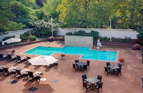 Morristown House | Spacious Hotel Room With Outdoor Pool and Fitness Studio - Pets Allowed!