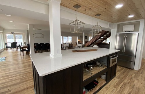 Titus House | Spacious Lake Retreat with Spectacular Water Views from Every Room in the House