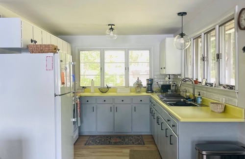 Wayne Cottage | Spacious Lakefront Home, Large deck, SUP, Firepit & Dock!