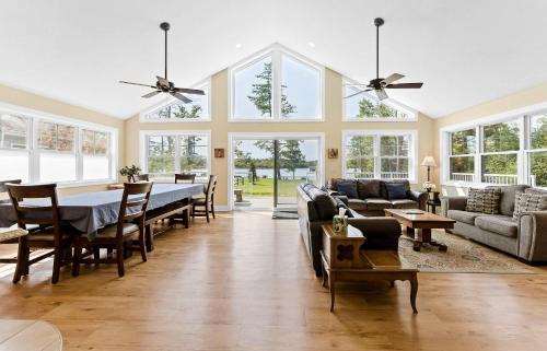 Kendall House | Spacious Lakefront Home with Firepit Near South Haven