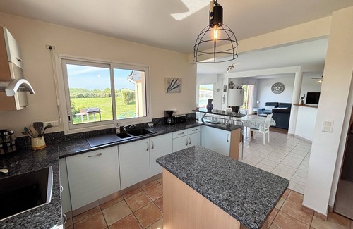 Penmarch Villa | Spacious, quiet villa with swimming pool and large enclosed garden