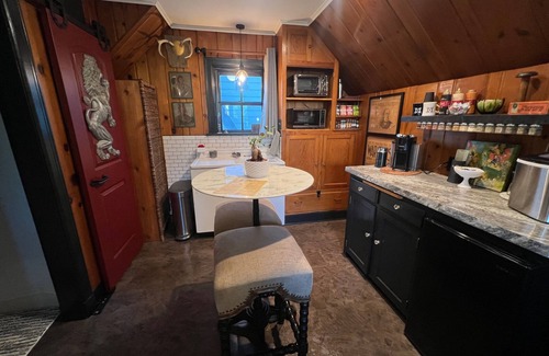 College Hill Apartment | Speakeasy-Inspired Carriage House in Charming College Hill Neighborhood