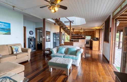 Vieux Fort Villa | Spectacular View and Serenity Gardens! All the comforts of home and Caribbean!