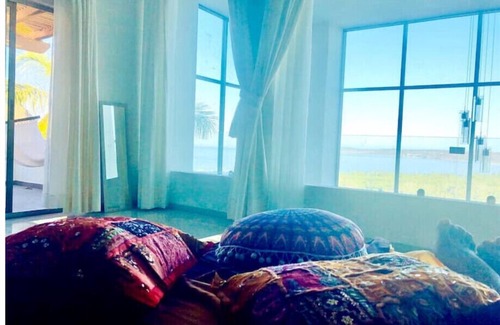La Manzanilla House | Spectacular views from the heavenly loft.n