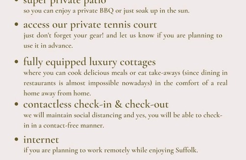 Woodbridge Cottage | Spike Cottage - 🎾 court & private patio