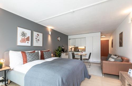 Engelberg Apartment | Spirit Apartments - Studio #3 - Balkon - Parkplatz