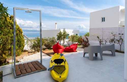 Piso Livadi House | SPLASH with amazing Sea Views in Piso Livadi