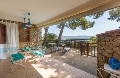 Porto Pino Apartment | Splendid View Porto Pino Hill