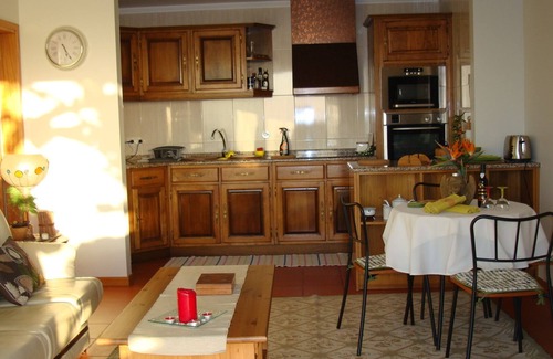 Sao Goncalo Apartment | Splendid view! Warm apartment, garden and barbecue!