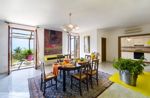 Sant'Agata sui Due Golfi Villa | Splendid Villa in the Terranova estate overlooking the Gulf of Salerno.