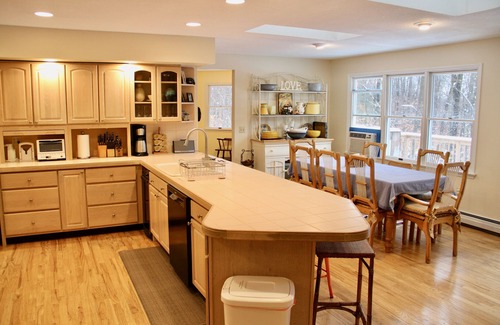 Becket House | Sprawling Berkshires Ranch Nestled In A Private Wooded Lot With Expansive Yards!