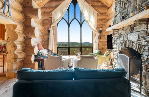 Hartland Four Corners House | Spruce Moose | Log Manor on 65 private acres