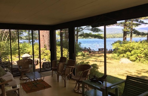 Moultonborough House | Squam Lake, lake front property, stunning views, private peaceful retreat