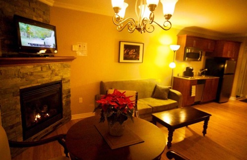 Piedmont Condo | St-Sauveur Lovely Canopy Studio