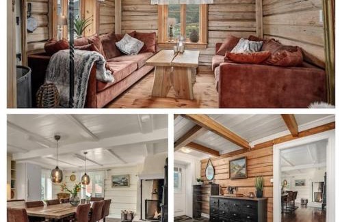 Skeikampen Villa | Stamp and sauna! Small farm with fantastic view!