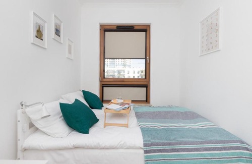 Nowy Port Apartment | Starowiejska Apartment with Balcony Next to Arena Gdańsk Stadium by Noclegi Renters