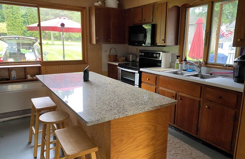 Moravia Cottage | STAY ON Owasco Lake.just a few feet from a level shore and gorgeous sunsets.