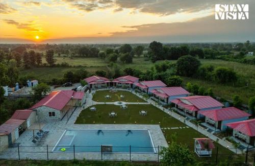 Sawai Madhopur Villa | StayVista at Wildwoods Stone with Pool, Bathtub, Wi-Fi