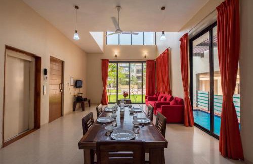 St.Stanislaus Villa Villa | StayVista's Greenwoods Villa 9 - City-Center Villa with Private Pool, Terrace, Lift & Ping-Pong Table