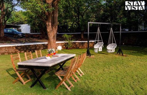Khalapur Villa | StayVista's The Oasis - Serene Retreat with Private Pool, Lawn & Gazebo