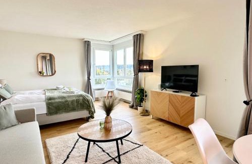 Dietikon District Apartment | STAYY Sky Studio near Limmattal Hospital - contactless check-in